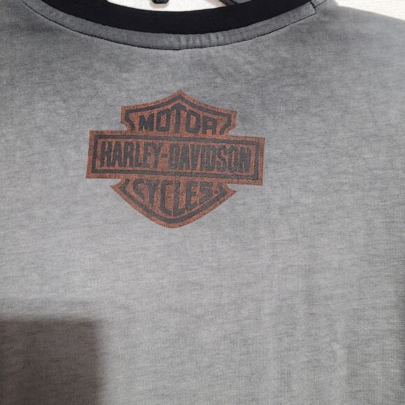 Harley Davidson long sleeve shirt men's Large - Picture 9 of 11